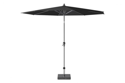 7104d parasol riva 3 0 zwart recht platinum 8717591771289kopie 510x340 - Platinum Riva stokparasol 3 m. rond - Black
