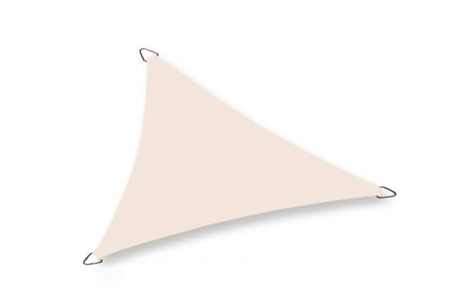 dreamsail schaduwdoek driehoek creme 510x340 - Nesling Dreamsail schaduwdoek driehoek creme 4x4x4 m