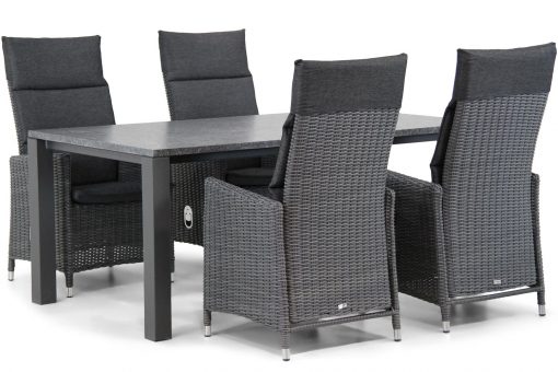 madera tuinset flat antraciet 5d munster 510x340 - Garden Collections Madera/Munster 180 cm dining tuinset 5-delig