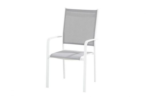 90121 tosca dining highback chair stackable 1 510x340 - Taste by 4 Seasons | Tuinstoel Tosca Hoge Rugleuning | White