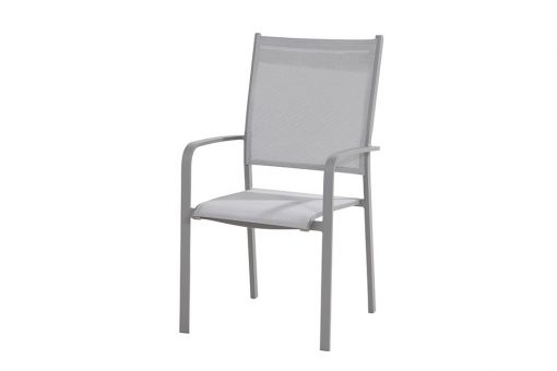 90211 tosca dining highback chair stackable 510x340 - Taste by 4 Seasons | Tuinstoel Tosca Hoge Rugleuning | Slate Grey