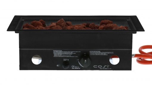 cosiburner rectangular black 2 510x287 - Cosi | Cosiburner Inbouwbrander | Rechthoek Zwart