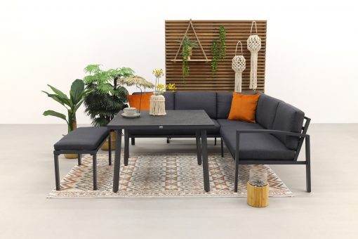 632a3126 510x340 - Tala lounge dining set - Carbon black - Garden Impressions