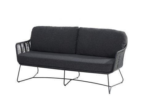 91274 belmond living bench 2.5 seaters with 3 cushions 01 510x340 - Taste Belmond Loungebank - Antraciet
