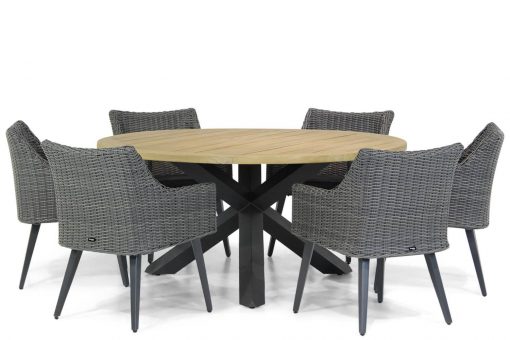 img 8479tuinset 510x340 - Garden Collections Milton/Rockville 160 cm rond dining tuinset 7-delig