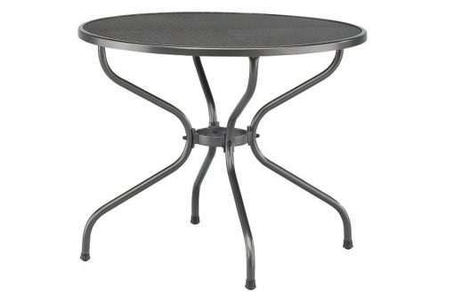 strekmetaal 90 cm vermaakt 510x340 - Kettler strekmetaal tafel 90 cm rond