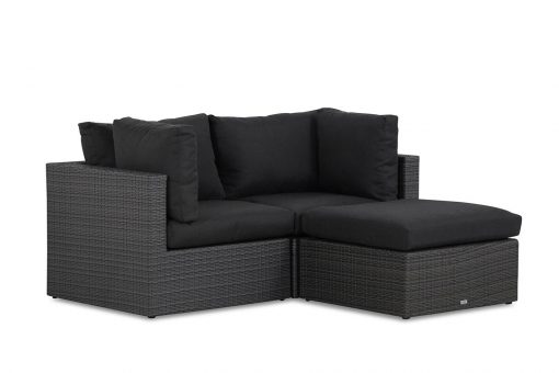 wicker loungeset houston chaisse lounge met 2 corners 1 510x340 - Garden Collections Houston chaise longue loungeset 3-delig