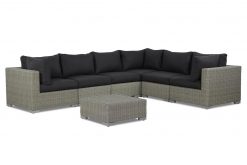 wicker loungeset toronto new grey met center met coffeetable 1 247x165 - Garden Collections Toronto hoek loungeset 7-delig