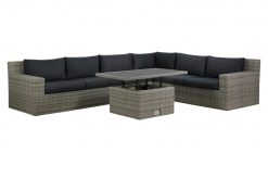 amico loungeset met ferie tafel hoog foto 2 247x165 - Garden Collections Amico/Ferie 140 cm dining loungeset 5-delig