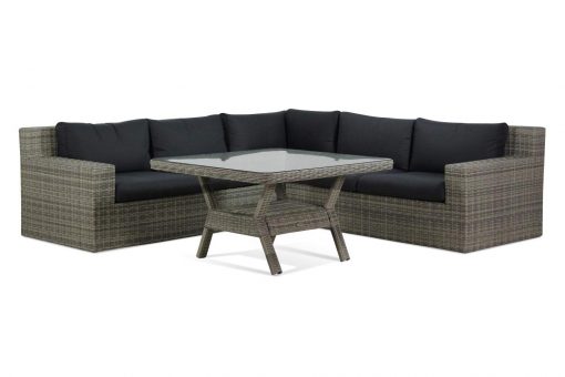 amico loungeset met square napoli tafel 1 510x340 - Garden Collections Amico/Napoli 123 cm dining loungeset 4-delig