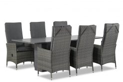 comino stoel met granieten tuintafel 220 1 247x165 - Domani Comino/Graniet 220 cm dining tuinset 7-delig verstelbaar