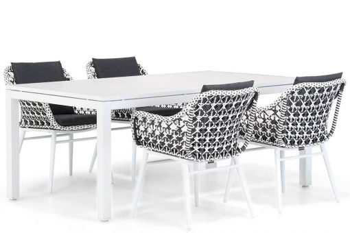 dolphin white concept wit 5 delig 510x340 - Lifestyle Dolphin/Concept 180 cm dining tuinset 5-delig
