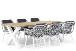dolphin wit cardiff 7 delig 247x165 - Lifestyle Dolphin/Cardiff 240 cm dining tuinset 7-delig