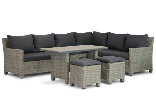 garden collections lusso lusso lounge diningset kubu 7 delig 510x340 - Garden Collections Lusso dining loungeset 7-delig