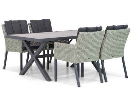 garden collections oxbow wicker tuinstoel new grey crossley tuintafel 185 cm 510x340 - Garden Collections Oxbow/Crossley 185 cm dining tuinset 5-delig