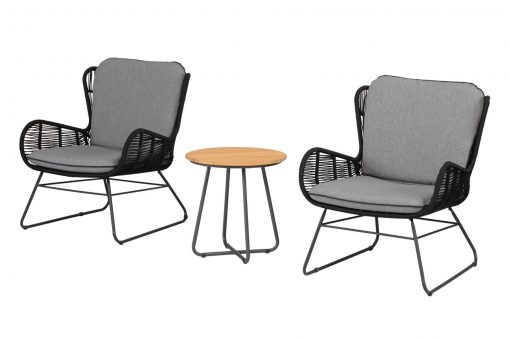 grace lounge armchair gravity side table ch1900lcbb 2x ch1920tfsc 1 510x340 - Exotan Grace stoel loungeset - 3-delig