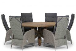 img 5577tuinset 247x165 - Garden Collections Lincoln/Sand City 160 cm rond dining tuinset 7-delig