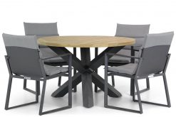 img 6838tuinset 1 247x165 - Lifestyle Treviso/Rockville 120 cm rond dining tuinset 5-delig