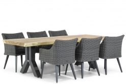 img 8137tuinset 247x165 - Garden Collections Milton/Woodside 240 cm dining tuinset 7-delig