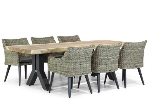 img 8141tuinset 510x340 - Garden Collections Milton/Woodside 240 cm dining tuinset 7-delig