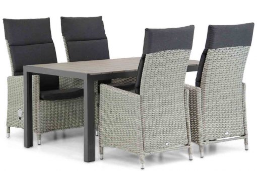 madera new grey tuinstoel met young tuintafel 1550 cm 4 persoons tuinset 510x340 - Garden Collections Madera/Young 155cm dining tuinset 5-delig