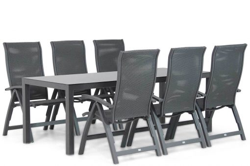 presto tarenta aluminium standenstoel madras dining tuintafel 220 cm 510x340 - Presto Tarenta/Madras 220 cm dining tuinset 7-delig