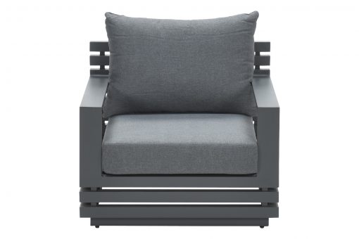 20704sy 1 5mb vrijstaand 510x340 - Garden Impressions massa lounge fauteuil - Carbon Black/Mystic Grey