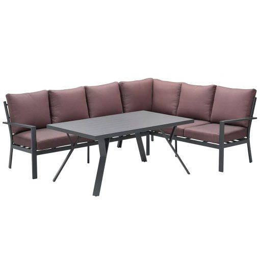 58104 8 1200 510x510 - Sergio lounge dining set 3-delig - Rechts - Carbon black/Copper