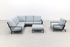 632a8447 247x165 - Garden Impressions Lincoln loungeset met verstelbare loungestoel 5-delig - Mint grey