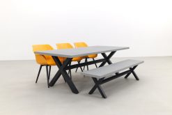 632a9608 247x165 - Hartman Sophie studio Orange/Verona black 220 cm. tuinset met bank - 5-delig