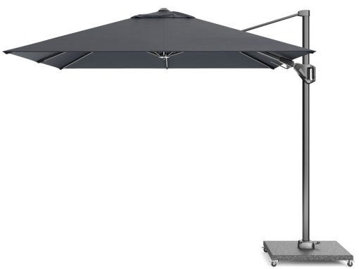 7147p zweefparasol voyager t2 2 7x2 7 faded black recht platinum 8720039164970 510x382 - Platinum Voyager Vierkante Zweefparasol T2 2,7x2,7 m. - Faded Black