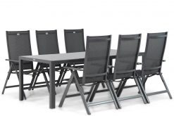 hartman aruba aluminium standenstoel mondello dining tuintafel 210 cm 247x165 - Hartman Aruba/Mondello 210 cm dining tuinset 7-delig