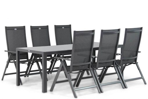 hartman aruba aluminium standenstoel mondello dining tuintafel 210 cm 510x340 - Hartman Aruba/Mondello 210 cm dining tuinset 7-delig