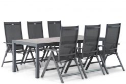 hartman aruba aluminium standenstoel residence tuintafel 220 cm 247x165 - Hartman Aruba/Residence 220 cm dining tuinset 7-delig