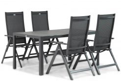 hartman aruba standenstoel met varano dining tuintafel 160 cm 247x165 - Hartman Aruba/Varano 160 cm dining tuinset 5-delig