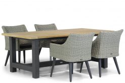 img 8055tuinset 247x165 - Garden Collections Milton/San Francisco 200 cm dining tuinset 5-delig