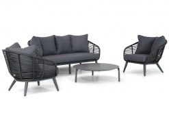 leonardo loungeset met pacific tafel 100 cm 247x165 - Coco Leonardo/Pacific 100 cm stoel-bank loungeset 4-delig