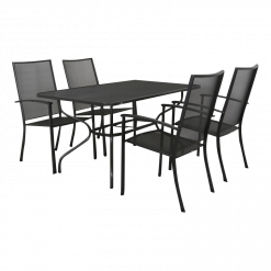 lr strekmetaal tafel 145x90 cm stapelstoel siero stoel voor 1451 7435107996971 247x247 - Kettler Siero tuinstoel / Strekmetaal tafel 145 cm.