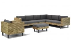 new york loungeset met loungetafel en met stoel 247x165 - Lifestyle New York hoek loungeset 6-delig