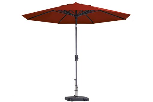 paros brick red parasol 1 510x340 - Madison Paros 2 luxe stokparasol - 300 cm. - Brick Red
