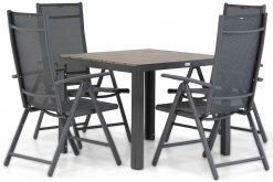 sortino aluminium standenstoel met young dining tuintafel 92 cm 247x165 - Domani Sortino/Young 92 cm dining tuinset 5-delig