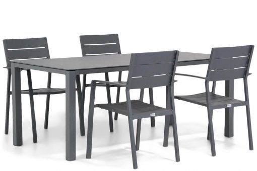 stella stoel met pallazo tafel 510x340 - Lifestyle Stella/Pallazo 180 cm dining tuinset 5-delig