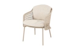 213935  puccini dining chair latte with 2 cushions 01 1 247x165 - 4 Seasons - Puccini dining tuinstoel