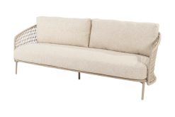 213937  puccini 3 seater bench latte with 3 cushions 01 1 247x165 - 4 Seasons Puccini 3-zits loungebank - Rope