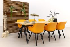 lr 632a2486 247x165 - Hartman tuinset Sophie Studio Orange/Mason teak tafel 240 cm. - 7-delig