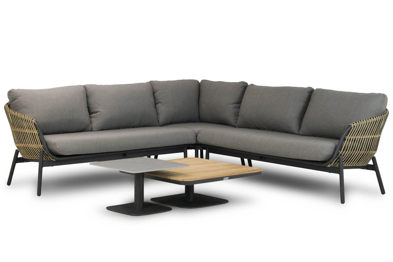 coco nathan loungeset ralph 60 90 - Coco Nathan/Ralph 60/90 cm hoek loungeset 5-delig